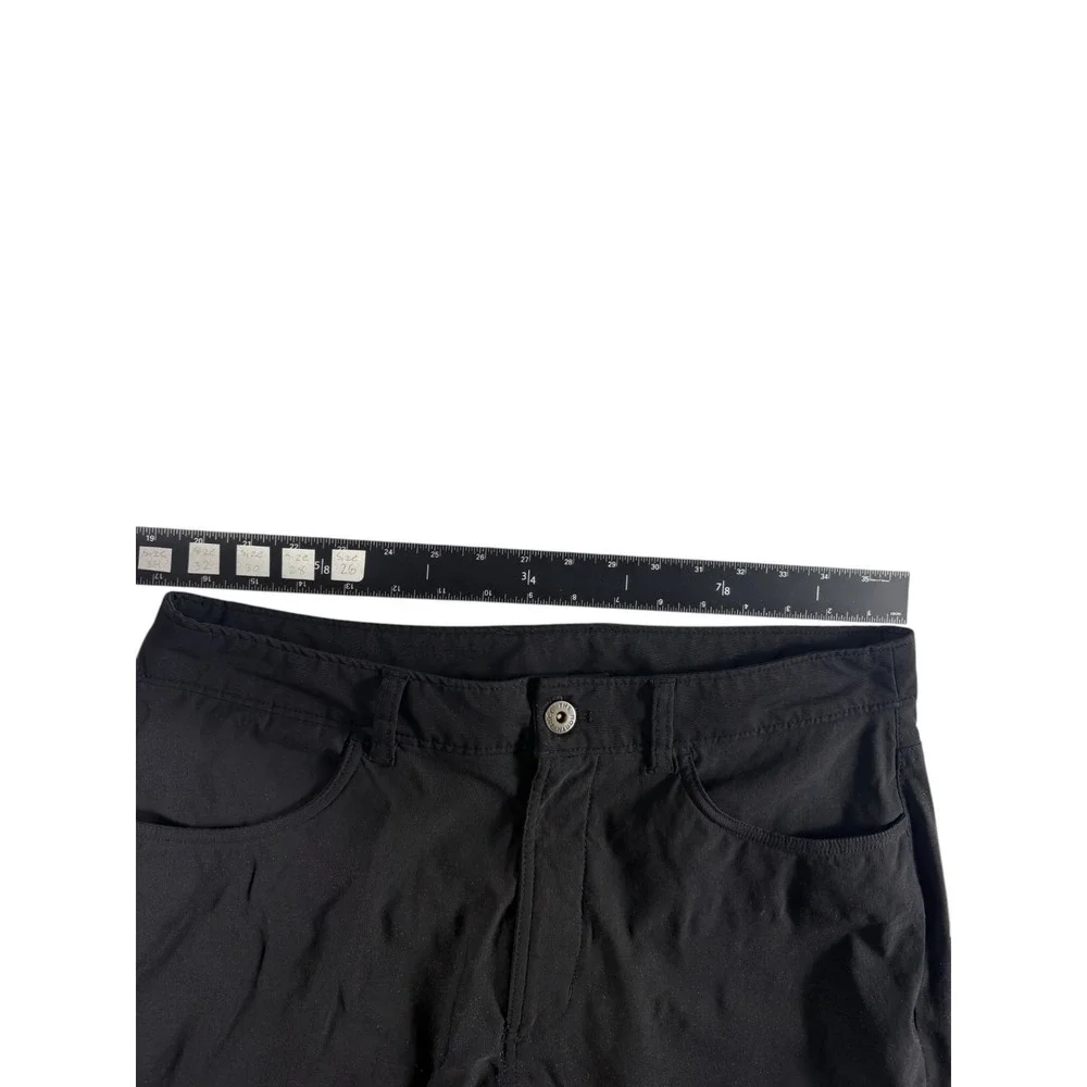 The North Face Regular‎ Pants Mens 34 Black Straight Leg Casual Outdoor Hiking